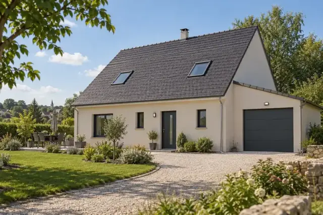 Avenir 90 : concept de maison fran&ccedil;aise de plain-pied, 90 m&sup2;, 3 chambres propos&eacute;es