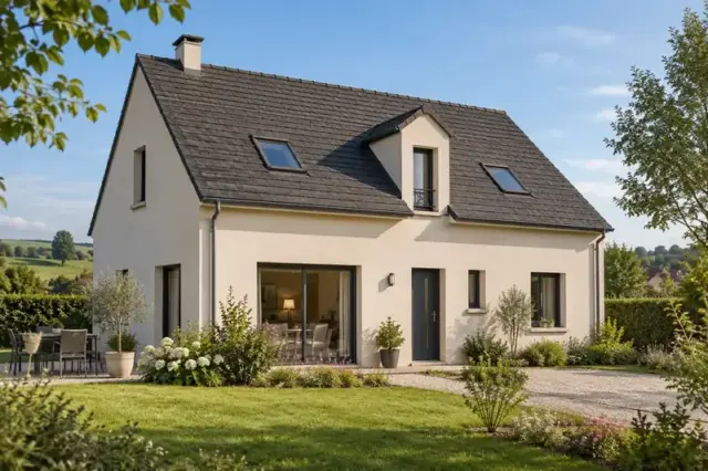 Essor 110 : concept de maison fran&ccedil;aise &agrave; &eacute;tage, 110 m&sup2;, 3 chambres propos&eacute;es