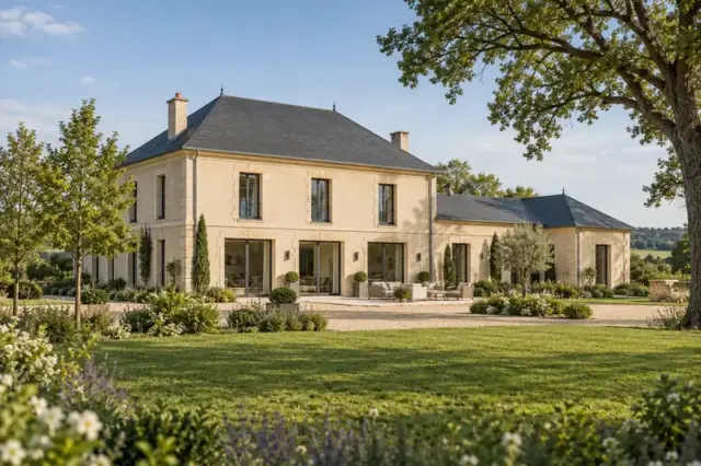 Majest&eacute; 500 : concept de maison fran&ccedil;aise &agrave; &eacute;tage, 500 m&sup2;, 6 chambres propos&eacute;es