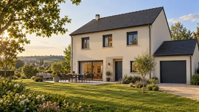 Opale 115 : concept de maison fran&ccedil;aise &agrave; &eacute;tage, 115 m&sup2;, 4 chambres propos&eacute;es